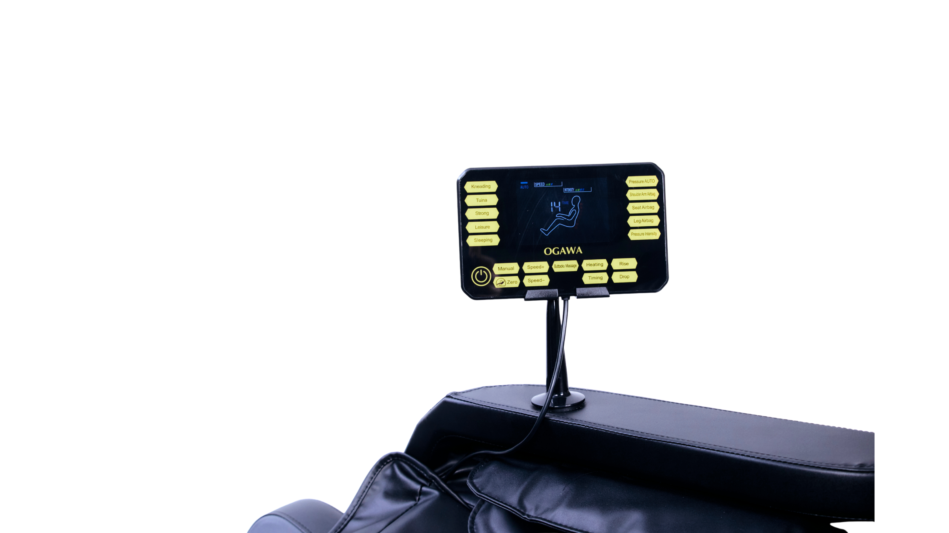 Ogawa Prima - Svart - 8D Massagestol