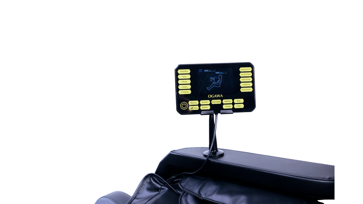 Ogawa Prima - Svart - 8D Massagestol