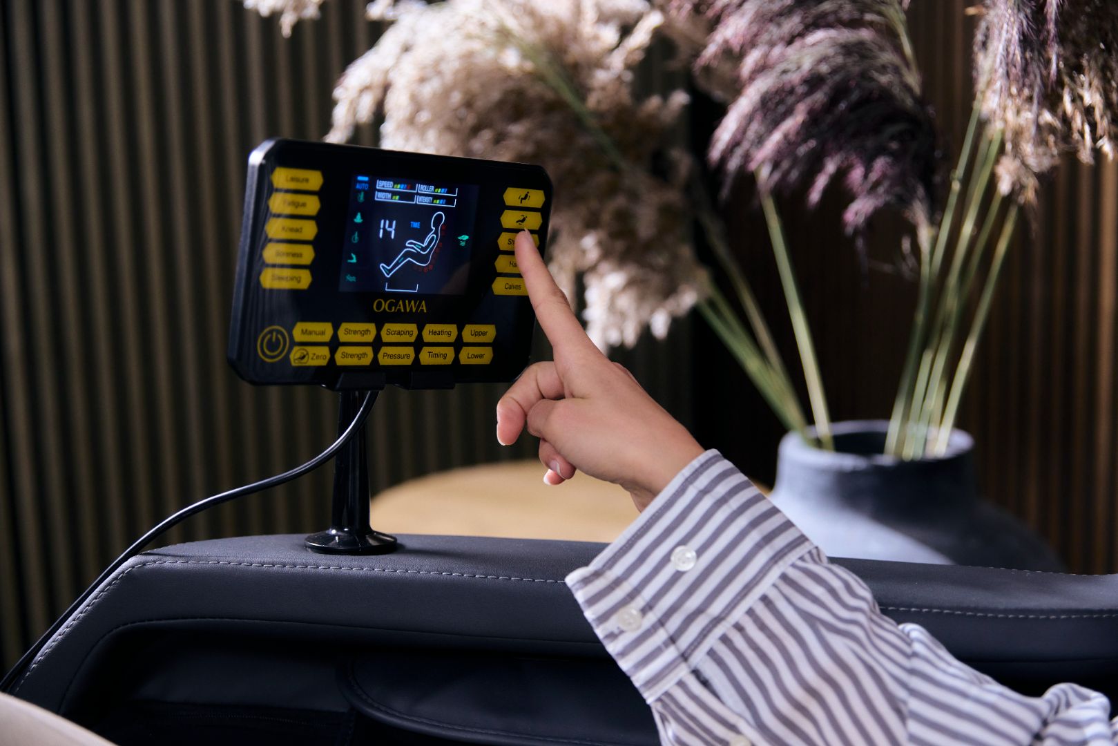 OGAWA Relaxio - Svart - 2D Massagestol