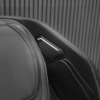 IWAO Apollo Pro med ultimativ komfort - 3D Massagestol - Sort