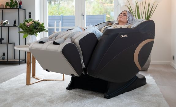 OGAWA Cosmo X2 - Grey/Black- 3D Massagestol