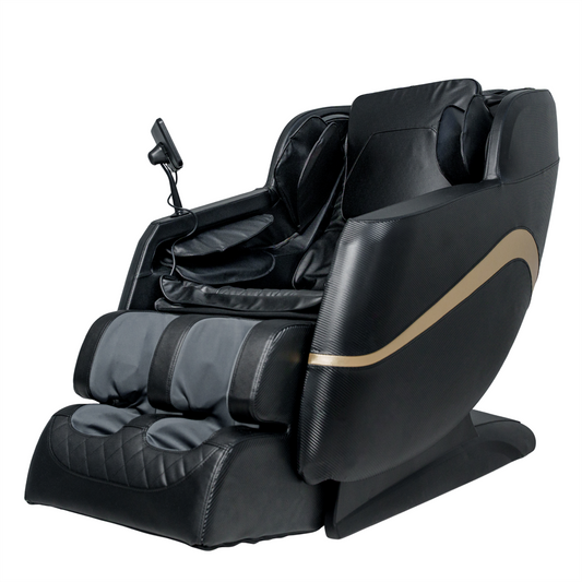 IWAO Nova med 2026-teknik - 8D-massagestol - Svart