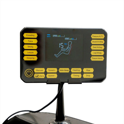 IWAO Nova med 2026 teknologi - 8D Massagestol - Sort