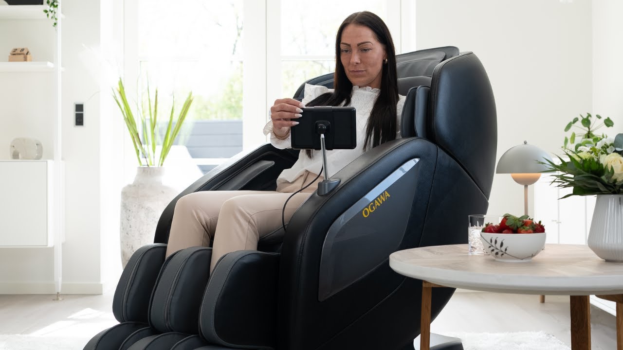 OGAWA Relaxio - Svart - 2D Massagestol