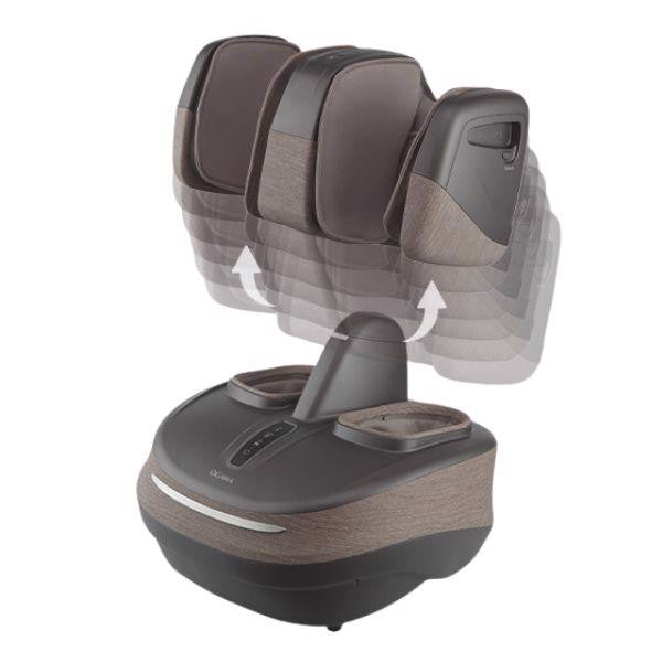 OGAWA Omknee 2 Fodmassage - AshGrey afmontering af legmassage apparat