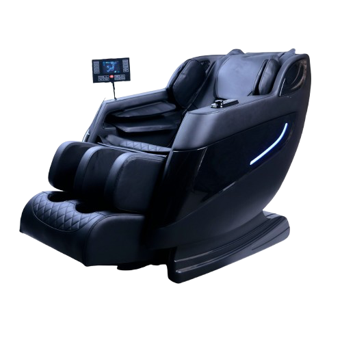 IWAO Performance med 2026-teknik - 8D Massagestol - Svart