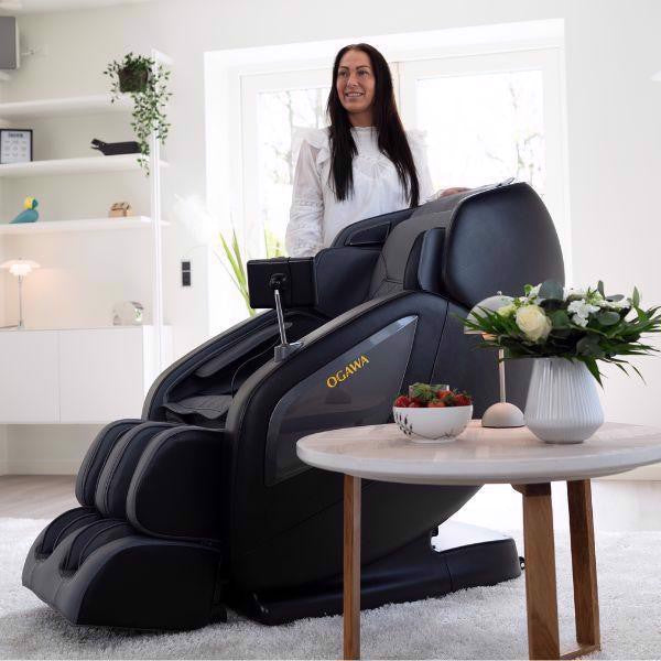 OGAWA Sonic-X Massagestol i grå med model