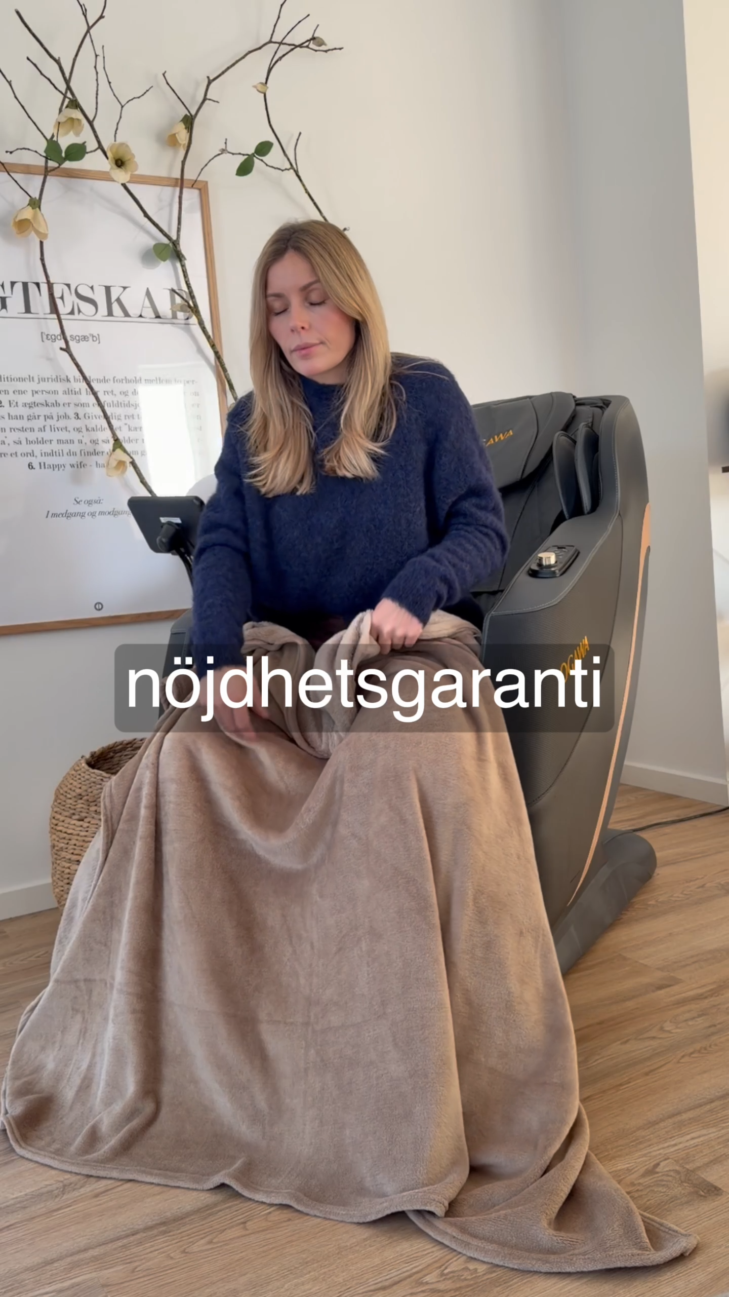 OGAWA Sonic-X - Svart - 2D-massagestol